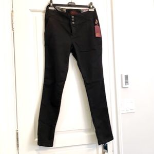 Black denim jeans with stretch - NWT